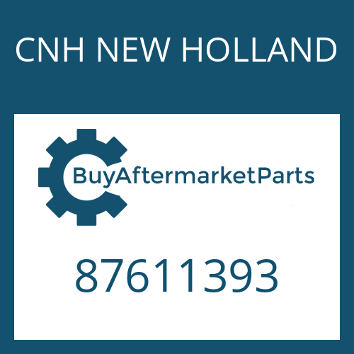 87611393 CNH NEW HOLLAND SEAL