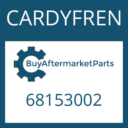 68153002 CARDYFREN Flange Yoke