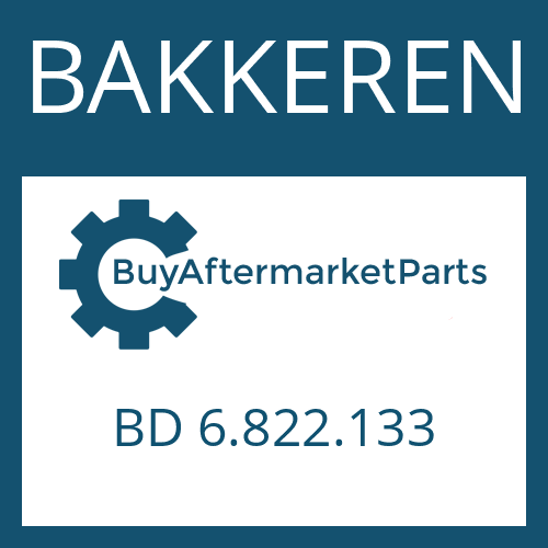 BD 6.822.133 BAKKEREN Flange Yoke