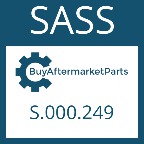 S.000.249 SASS Center Bearing Assembly