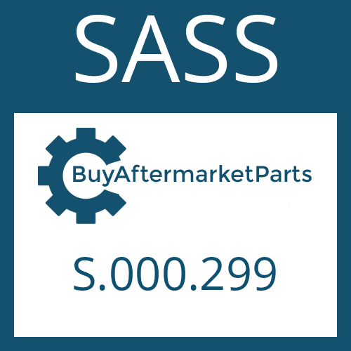 S.000.299 SASS Center Bearing Assembly