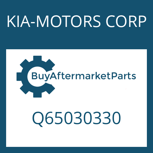 Q65030330 KIA-MOTORS CORP U-JOINT-KIT