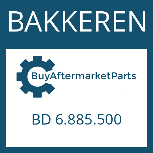 BD 6.885.500 BAKKEREN TUBE YOKE