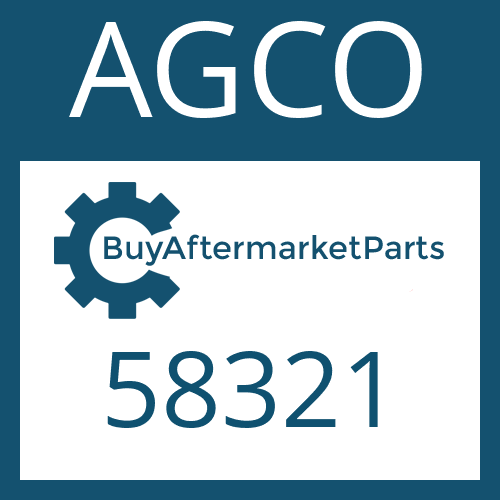 58321 AGCO NUT