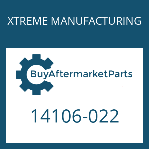 14106-022 XTREME MANUFACTURING PLUG