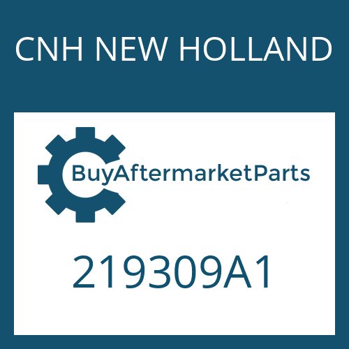 219309A1 CNH NEW HOLLAND NUT