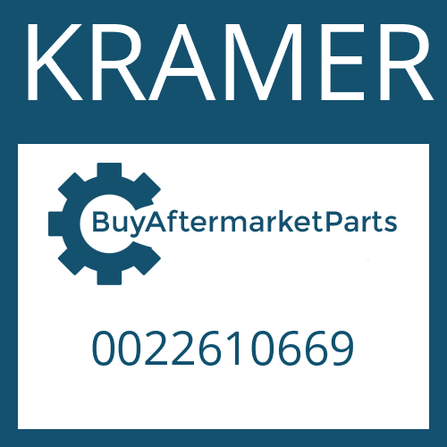 0022610669 KRAMER U-JOINT-KIT