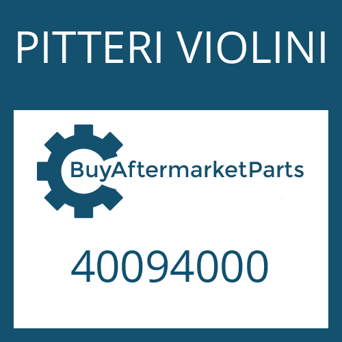 40094000 PITTERI VIOLINI U-JOINT-KIT