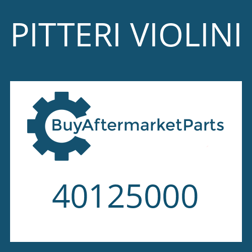 40125000 PITTERI VIOLINI U-JOINT-KIT