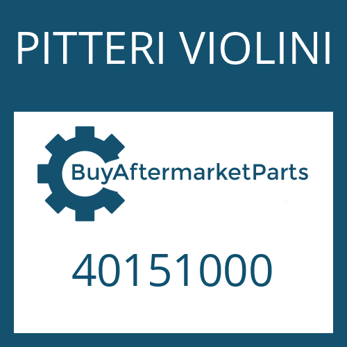 40151000 PITTERI VIOLINI U-JOINT-KIT