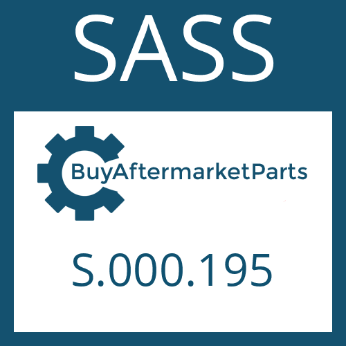 S.000.195 SASS U-JOINT-KIT