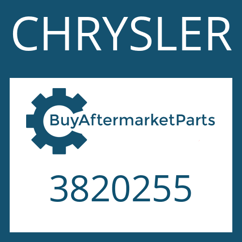 3820255 CHRYSLER U-JOINT-KIT