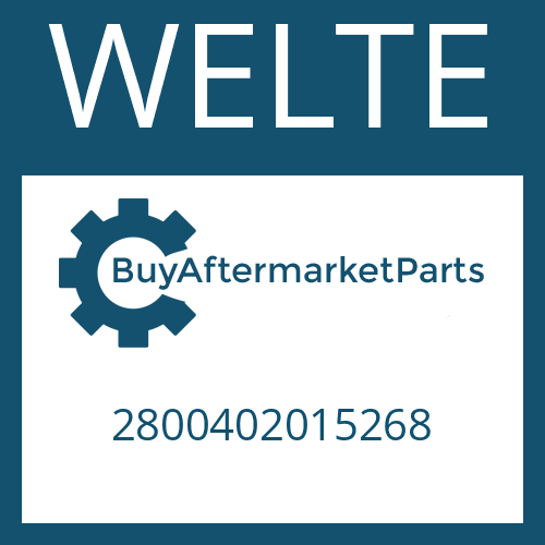 2800402015268 WELTE FLANGE SAE