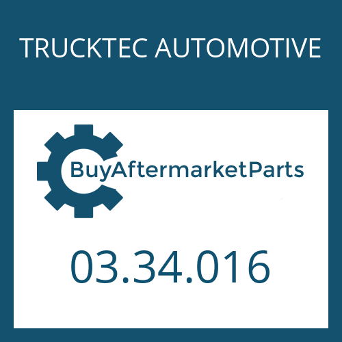 03.34.016 TRUCKTEC AUTOMOTIVE Flange SAE