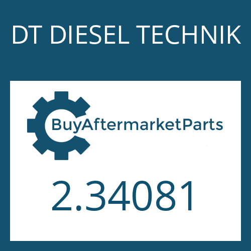 2.34081 DT DIESEL TECHNIK Flange SAE