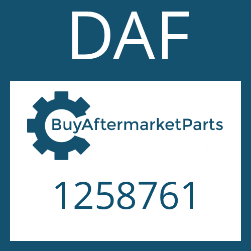 1258761 DAF U-JOINT-KIT