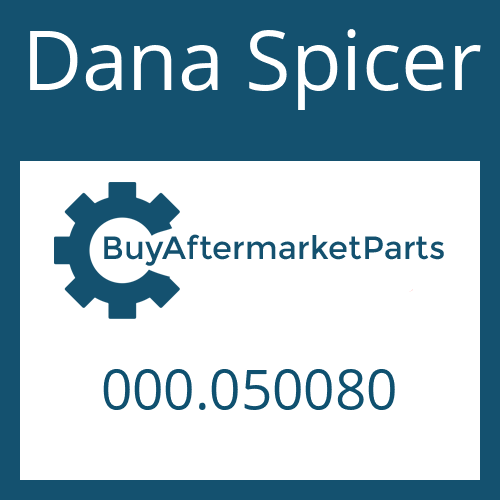 000.050080 Dana Spicer GASKET