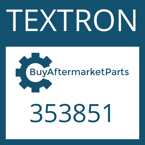 353851 TEXTRON GASKET