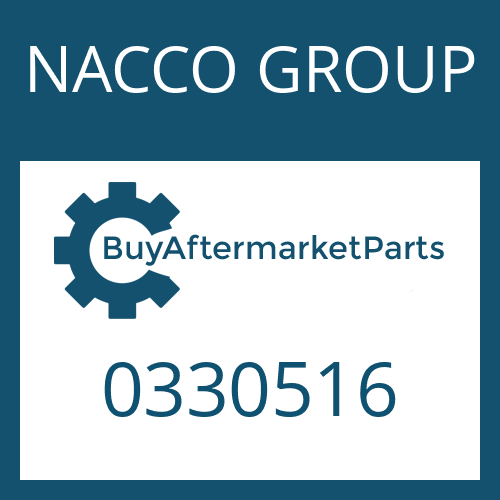 0330516 NACCO GROUP A HSG + TUBE