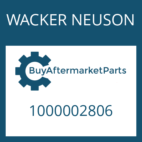 1000002806 WACKER NEUSON SELECTOR SHAFT