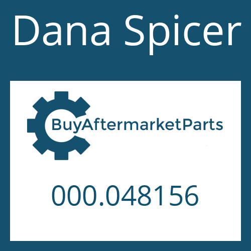 000.048156 Dana Spicer GLAND NUT