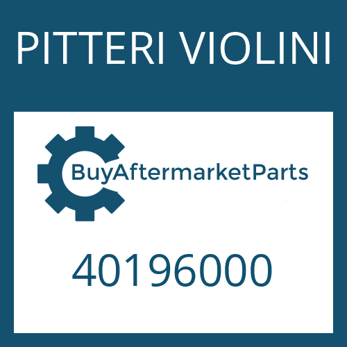 40196000 PITTERI VIOLINI U-JOINT-KIT