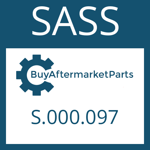 S.000.097 SASS U-JOINT KIT