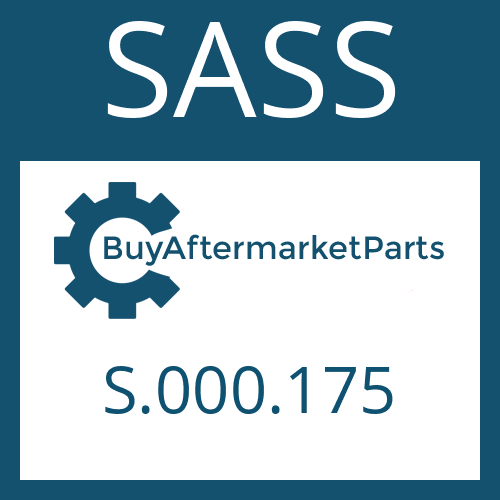 S.000.175 SASS U-JOINT-KIT