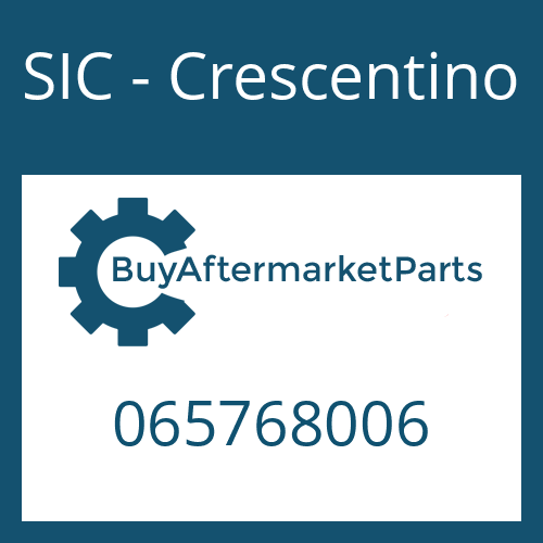 065768006 SIC - Crescentino CENTER BEARING