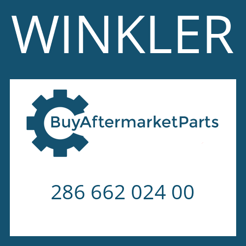 286 662 024 00 WINKLER DRIVESHAFT