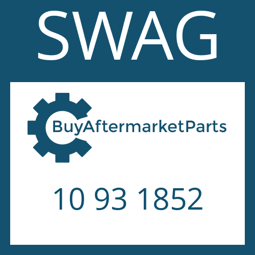 10 93 1852 SWAG CENTER BEARING ASSEMBLY