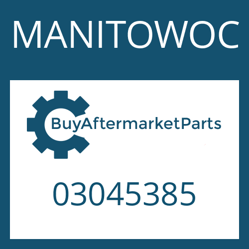 03045385 MANITOWOC Center Bearing Assembly