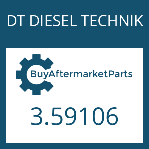 3.59106 DT DIESEL TECHNIK Center Bearing Assembly