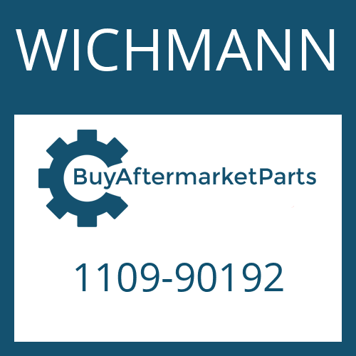 1109-90192 WICHMANN Flange Yoke