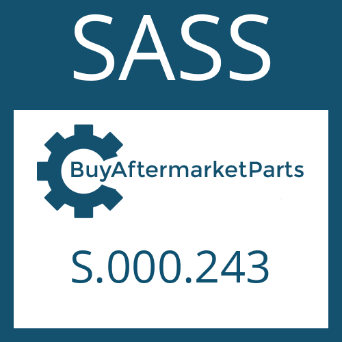 S.000.243 SASS CENTRE BEARING ASSY