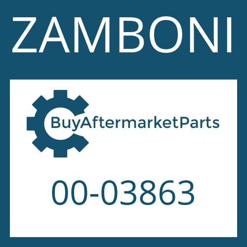 00-03863 ZAMBONI U-JOINT-KIT