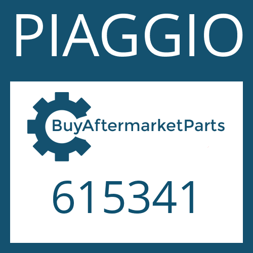 615341 PIAGGIO DRIVESHAFT WITHOUT LENGTH COMPENSATION