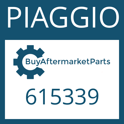 615339 PIAGGIO DRIVESHAFT WITHOUT LENGTH COMPENSATION