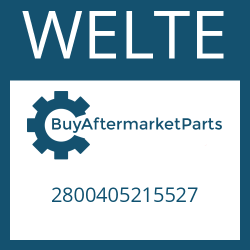 2800405215527 WELTE COMPANION FLANGE