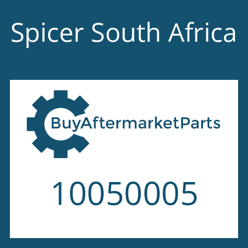 10050005 Spicer South Africa DRIVESHAFT