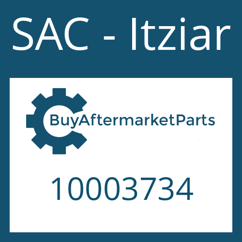 10003734 SAC - Itziar DRIVESHAFT