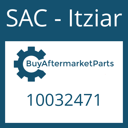 10032471 SAC - Itziar DRIVESHAFT