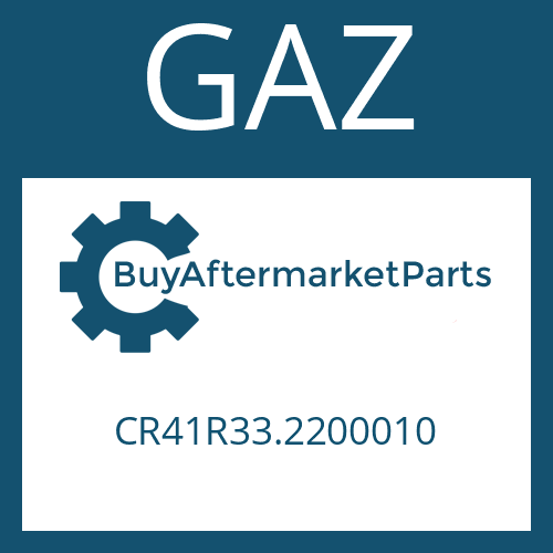 CR41R33.2200010 GAZ DRIVESHAFT