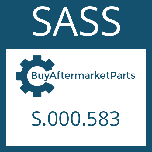 S.000.583 SASS DRIVESHAFT