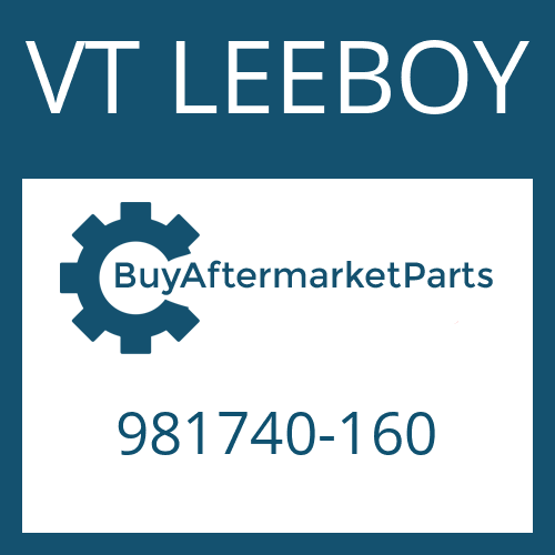 981740-160 VT LEEBOY SEAL - O-RING