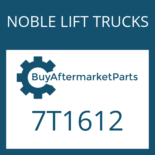 7T1612 NOBLE LIFT TRUCKS LEVER