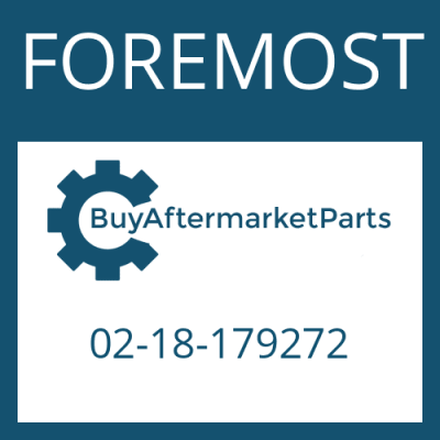 02-18-179272 FOREMOST BEARING