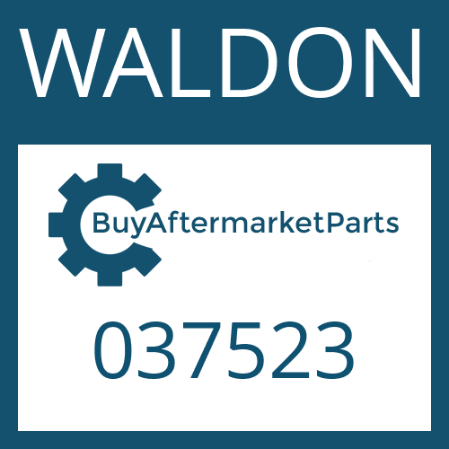 037523 WALDON GASKET