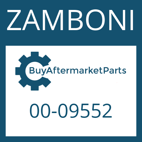 00-09552 ZAMBONI END YOKE ASSEMBLY