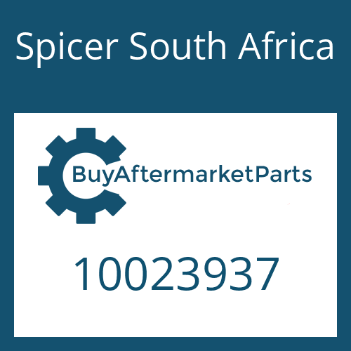 10023937 Spicer South Africa DRIVESHAFT